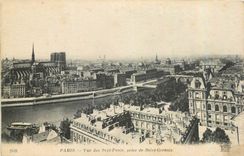 CPA Paris Vue des Sept Ponts prise de Saint Gervais 