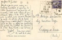 CPA Honfleur Eglise de Criquebeuf 