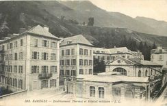 CPA Bareges Etablissement Thermal et Hopital militaire 