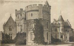 CPA Hendaye Cote Basque l'Observatoire Chateau d'Abbadia 