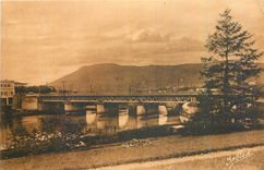 CPA Hendaye B Pyr Le Pont International d'Irun d Hendaye 