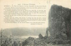 CPA L'Auvergne Pittoresque Murols la Dent du Marais et le Lac Chambon le Saut de la Pucelle 