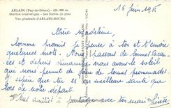 CPM Arlanc Puy de Dome Station Touristique ses forets de Pins vue generale d'Arlanc Bourg 