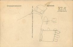 CPA Clermont Ferrand Vue generale de la Place Saint Herem et le Puy de Dome 