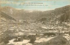 CPA L'Hiver en Auvergne La Vallee du Mont Dore a la fonte des neiges 