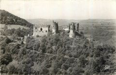 CPA Vallee de la Sioule Chateau Rocher 