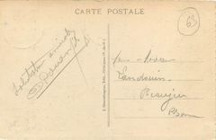 CPA Thiers Le Viaduc du Grand Tournant et la Route de Lyon dans les Gorges de la Durolle 