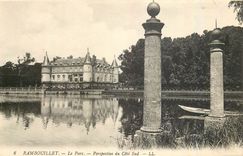 CPA Rambouillet Le Parc Perspective du Cote Sud 