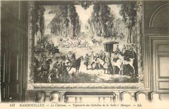 CPA Rambouillet Le Chateau Tapisserie des Gobelins de la Salle a Manger 
