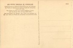 CPA Les Petits Tableaux de Versailles L'Antichambre ou Salle du Grand Couvert de la Reine La Table s