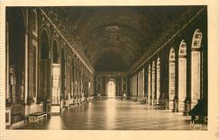 CPA Les Petits Tableaux de Versailles La Galerie des Glaces 