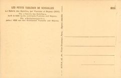 CPA Les Petits Tableaux de Versailles La Galerie des Batailles