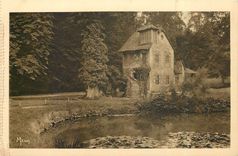 CPA Les Petits Tableaux de Versailles Hameau du Petit Trianon le moulin de la Reine 