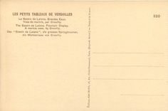 CPA Les Petits Tableaux de Versailles Le Bassin de Latone Grandes Eaux Vase de marbre