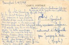 CPA L'Auvergne Musicien Auvergnat Folklore