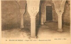 CPA Eglise de Mozac Crypte XII siecle 