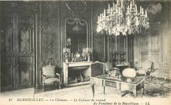 CPA Rambouillet Le Chateau Le Cabinet de travail du President de la Republique 