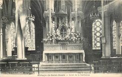 CPA Abbaye de Saint Denis Autel de la Confession 