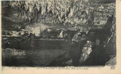 CPA Arcy sur Cure Les Grottes Salle de la Vierge 