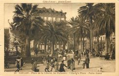 CPA Cote d'Azur Toulon Place de la Liberte les Palmiers 