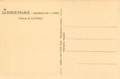 CPA La Douce France Chateaux de la Loire Chateau de Luynes