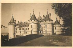CPA La Douce France Chateaux de la Loire Chateau de Chaumont sur Loire 