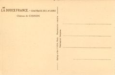 CPA La Douce France Chateaux de la Loire Chateau de Chinon 