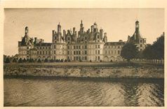 CPA La Douce France Chateaux de la Loire Le Chateau de Chambord facade nord 