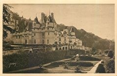 CPA La Douce France Chateaux de la Loire Le Chateau de Rigny Usse Vue d'ensemble Nord Est 