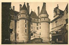 CPA La Douce France Chateaux de la Loire Le Chateau de Langeais 