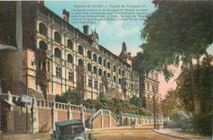 CPA Chateau de Blois Facade de Francois I 