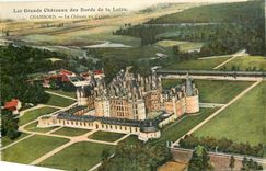CPA Les Grands Chateaux des Bords de la Loire Chambord Le Chateau vu d'avion 