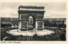 CPA Paris L'Arc de Triomphe 