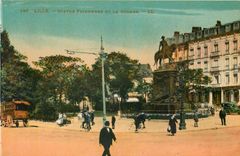 CPA Lille Statue Faidherbe le Square 