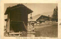 CPA Vallee du Giffre Vieux chalet a Salvagny 