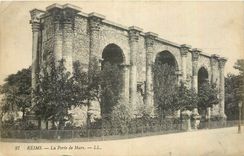 CPA Reims La Porte de Mars 