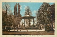 CPA Reims Kiosque du Jardin de la Patte d'Oie 