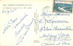 CPM Nogent le Retrou E et L Le Chateau St Jean 