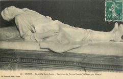 CPA Dreux Chapelle Saint Louis Tombeau du Prince Henri d'Orleans 