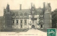 CPA Maintenon Le Chateau Facade Septentrionale 