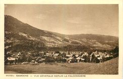 CPA Samoens Vue generale depuis la Fauconniere 