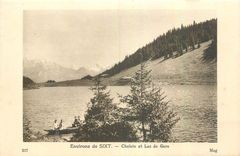 CPA Environs de Sixt Chalets et Lac de Gers 