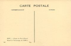 CPA Sixt Cirque du Fer a Cheval Massif du Tenneverge 