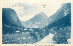 CPA Samoens Hte Savoie Le Clevieu Village des Moulins 