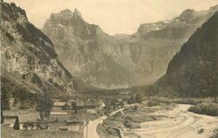 CPA Sixt Hte Savoie Massif de Tenneverge et le Fer a Cheval 