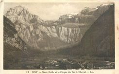 CPA Sixt Nant Bride et le Cirque du Fer a Cheval 