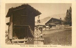 CPA Vallee du Giffre Vieux chalet a Salvagny 