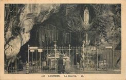 CPA Lourdes La Grotte 