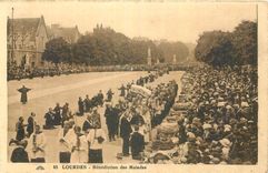 CPA Lourdes Benediction des Malades 