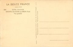 CPA Cote d'Azur Sainte Maxime sur Mer var Vue generale 